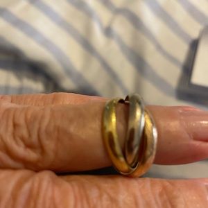 Trinity ,small model18 karat,gold , white gold and rose gold.